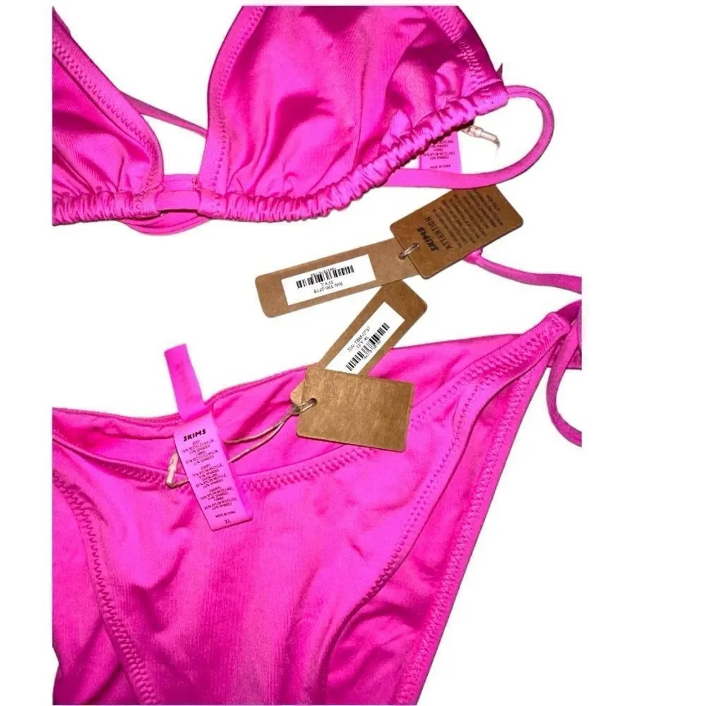 SKIMS taffy 3-pieces swimsuit
